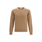 Ami Paris Brown Cashmere Sweatshirt