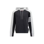 Thom Browne Gray Cotton Sweatshirt