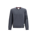 Thom Browne Gray Cotton Sweatshirt