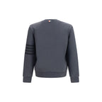 Thom Browne Gray Cotton Sweatshirt