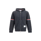 Thom Browne Gray Cotton Sweatshirt