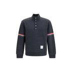 Thom Browne Gray Cotton Sweatshirt