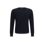 Thom Browne Blue Wool Oves Aries Cardigan