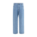 Thom Browne Blue Cotton Relaxed Fit Jeans