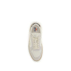 Veja Beige Calf Leather Bos Taurus Low Top Sneakers