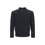 Thom Browne Gray Wool Oves Aries Sweatshirt