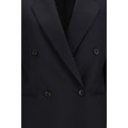 The Row Blue Wool Oves Aries Blazer