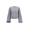 Haikure Gray Wool Oves Aries Sweatshirt