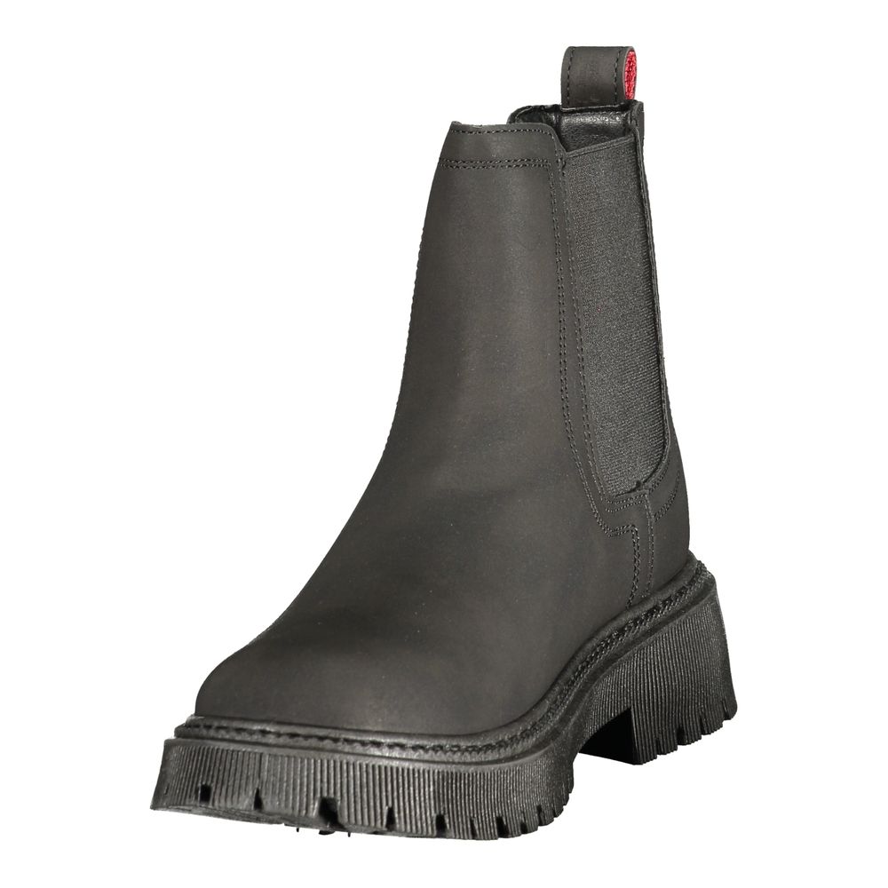 U.S. POLO ASSN. Nero Poliuretano Donna Stivaletto - Eljoys Fashion 