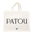 Patou White Fabric Handbag