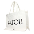 Patou White Fabric Handbag