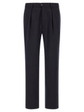 Incotex Blue Polyester Dress Pants - Eljoys Fashion 