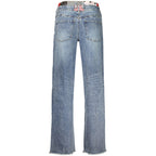 Desigual Blue Cotton Womens Jeans