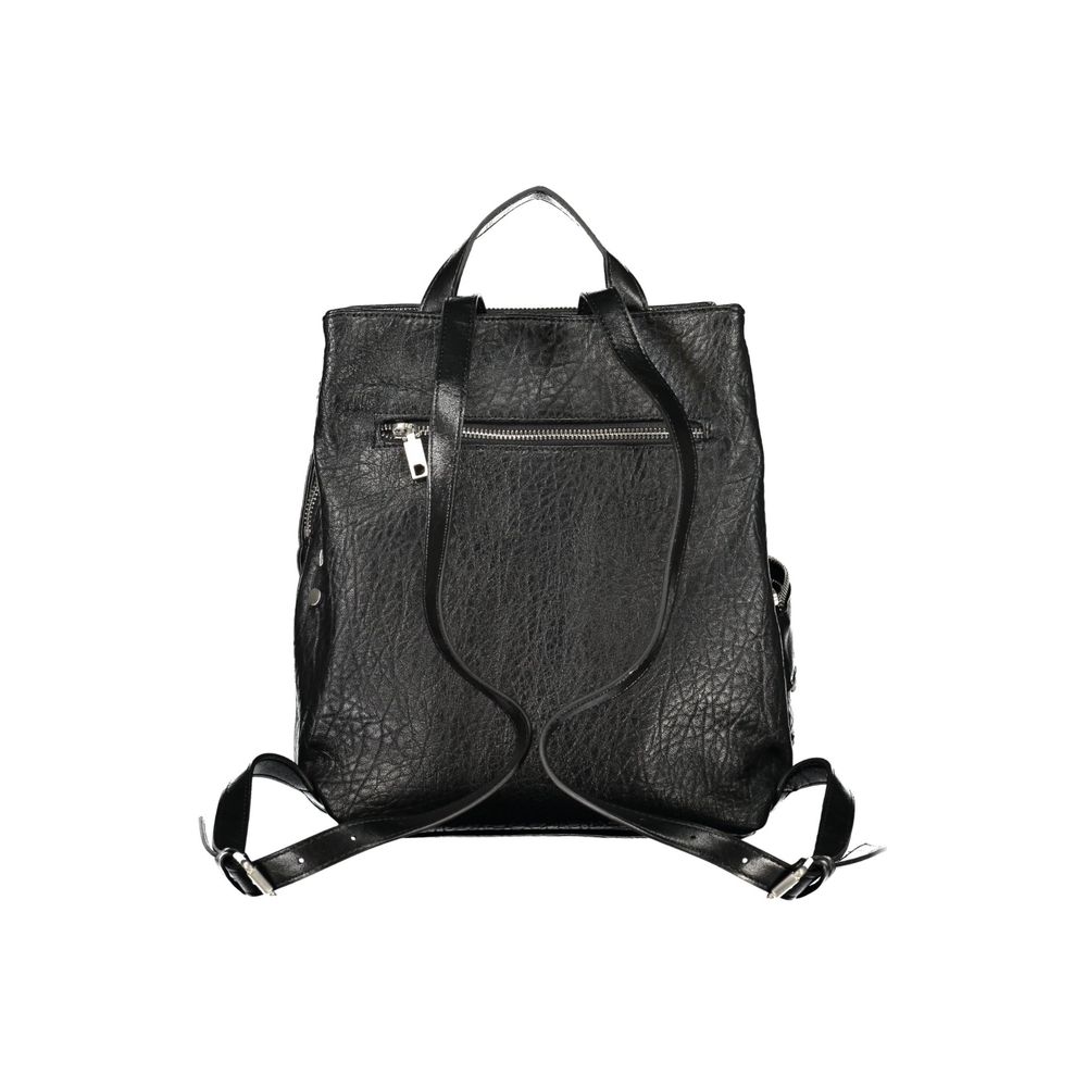 Desigual Black Polyurethane Women's Backpack
