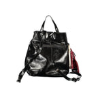 Desigual Black Polyurethane Women's Backpack for Sophisticated Style