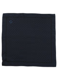 Dolce & Gabbana Dark Blue Silk Pocket Square Foulard Scarf - Eljoys Fashion 