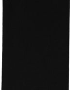 Dolce & Gabbana Black Wool Knitted Neck Shawl Foulard Scarf