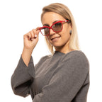 Rodenstock Red Plastic Sunglasses