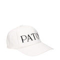 Patou White Cotton Cap (Baseball Hat)
