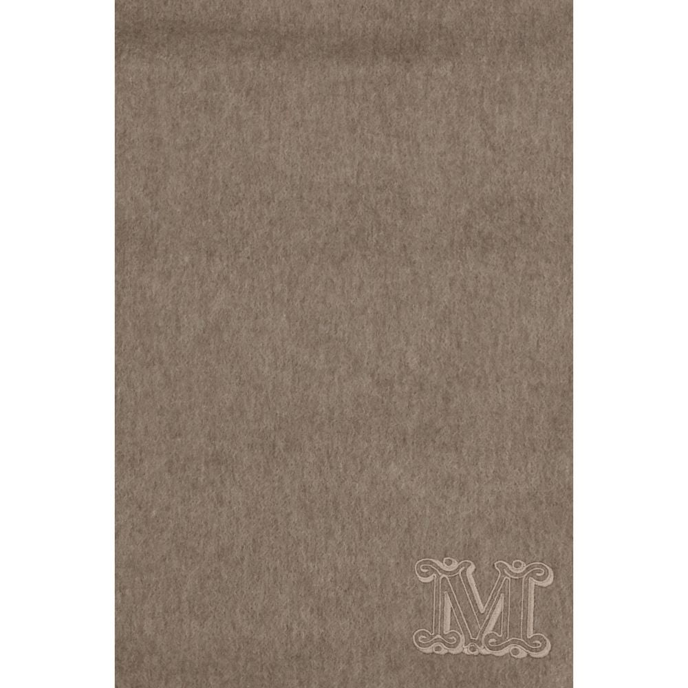 Max Mara Beige Cashmere Scarf - Eljoys Fashion 