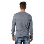 Jack Jones Blue Cotton Sweatshirt