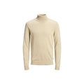 Jack Jones Beige Cotton Turtleneck