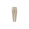Only Beige Viscose Casual Pants