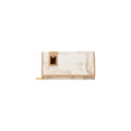 Alviero Martini Prima Classe White Cotton Wallet