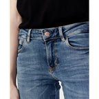 Guess Blue Cotton Skinny Jeans