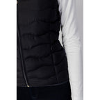 EA7 Emporio Armani Black Polyester Sleeveless Jacket