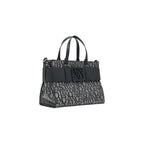Armani Exchange Black Cotton Handbag