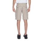 Replay Beige Cotton Bermuda Shorts