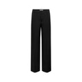 Only Black Polyester Casual Pants
