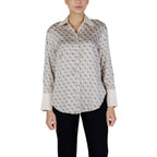 Guess Beige Polyester Blouse