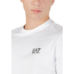 EA7 Emporio Armani White Cotton T-Shirt