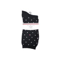 Tommy Hilfiger Black And White Cotton Socks
