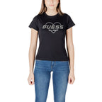 Guess Active Black Cotton T-Shirt