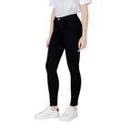 Armani Exchange Black Cotton Skinny Jeans