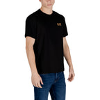EA7 Emporio Armani Bicolor Cotton T-Shirt