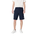 EA7 Emporio Armani Blue Cotton Bermuda Shorts