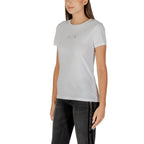 Armani Exchange White Cotton T-Shirt
