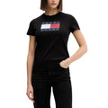 Tommy Hilfiger Jeans Black Recycled Cotton T-Shirt