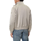 Calvin Klein Jeans Beige Recycled Polyester Bomber