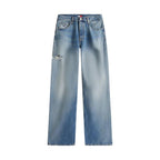 Tommy Hilfiger Jeans Blue Recycled Cotton Boyfriend Jeans