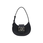 Armani Exchange Black Polyester Handbag