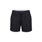 EA7 Emporio Armani Black Polyester Swim Shorts