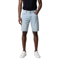 Antony Morato Light Blue Cotton Bermuda Shorts