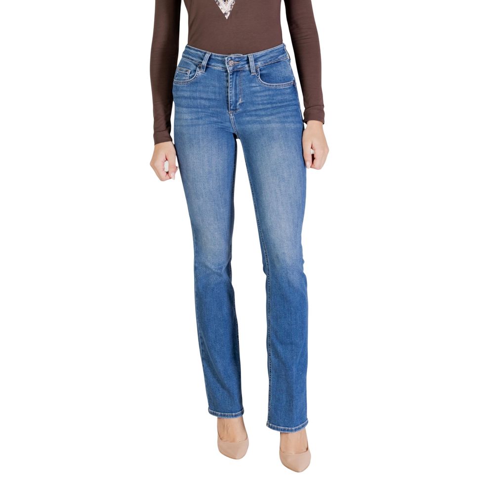Liu Jo Blue Cotton Skinny Jeans - Eljoys Fashion 
