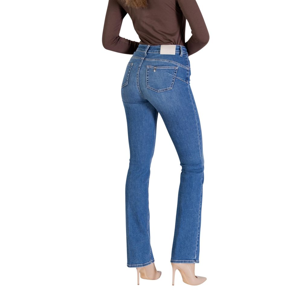 Liu Jo Blue Cotton Skinny Jeans - Eljoys Fashion 