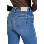 Liu Jo Blue Cotton Skinny Jeans - Eljoys Fashion 